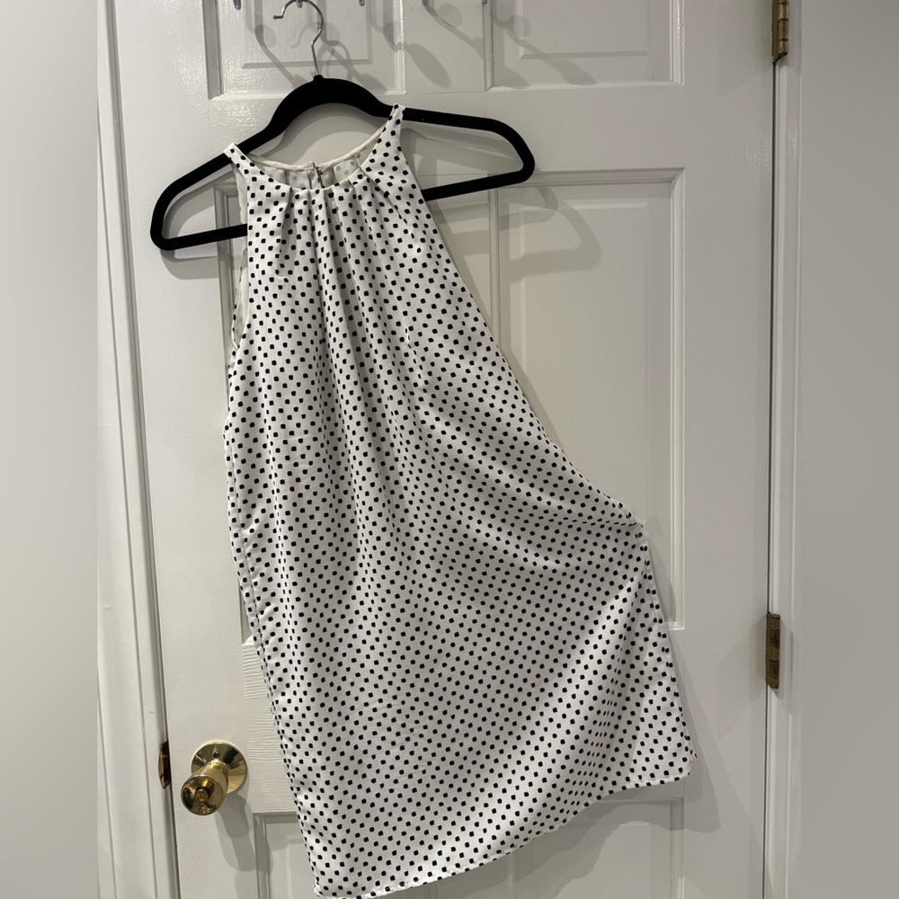 Mango polka dot sundress. Size 4  New.   flows beautifully